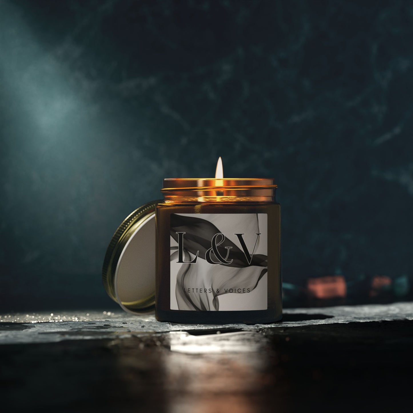 Coconut Apricot Scented Candle (4oz & 9oz) — Coconut Apricot Wax Jar