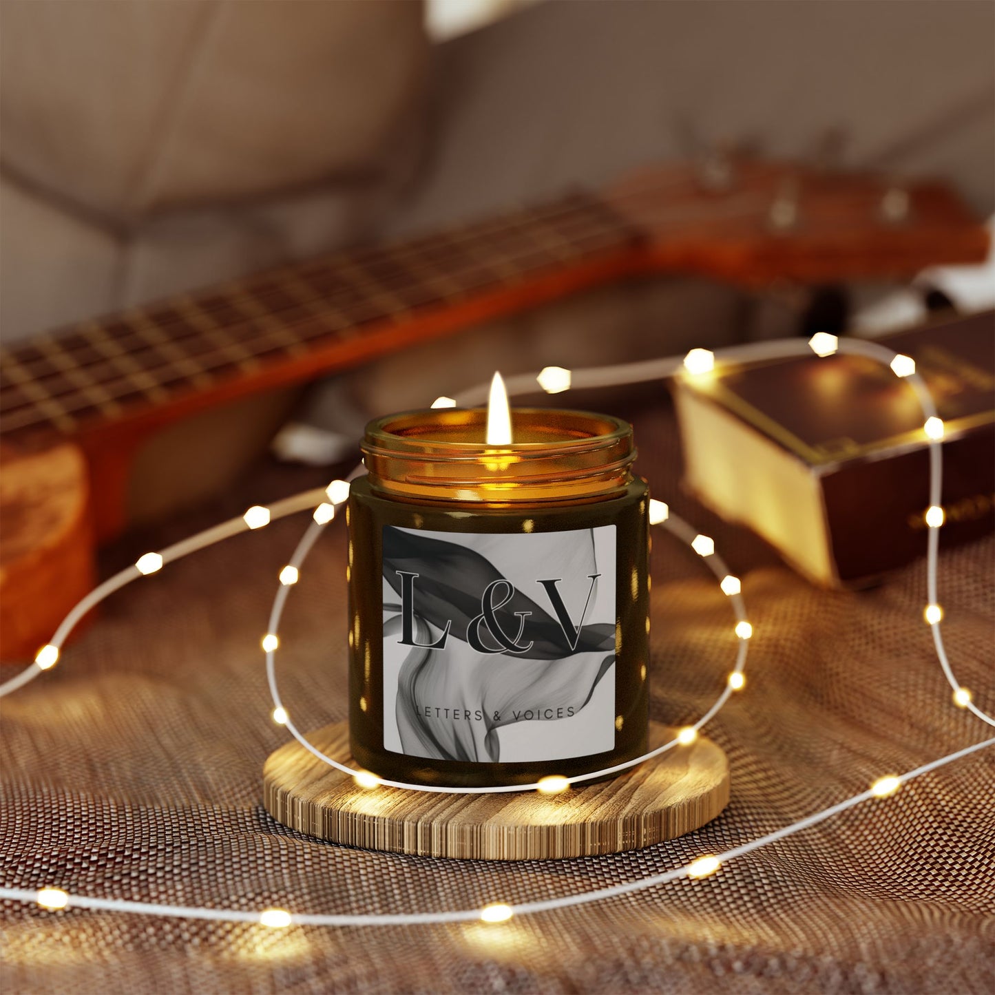 Coconut Apricot Scented Candle (4oz & 9oz) — Coconut Apricot Wax Jar